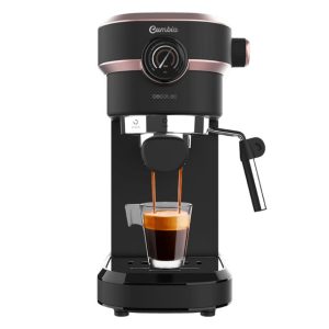 ☕ **Cafelizzia 890 Rose Pro** – قهوه‌ساز اسپرسو با **🔥 ۲۰ بار فشار** و **⚡ سیستم گرم‌کننده Thermoblock** برای آماده‌سازی سریع. دارای **🌬️ نازل بخار قابل تنظیم، 🎯 حالت خودکار برای ۱ و ۲ فنجان، و 📊 فشارسنج دقیق** برای تجربه‌ای حرفه‌ای. کد : 1574