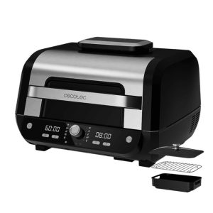 سرخ کن  گریل 8لیتری  Cecofry FireDome 8000 Pro 1700W، مقاومت دو برابر، 12 حالت پخت و 4 سطح گریل.4950